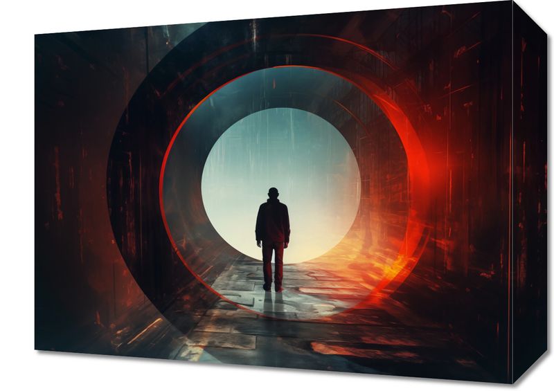 Obraz 40x30cm Portal do Świata zdjęcie 1