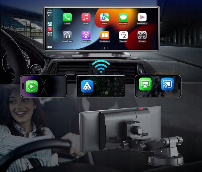 Radio Samochodowe ANDROID Auto AirPlay Mirror Link Ekran 9,3" zdjęcie 14