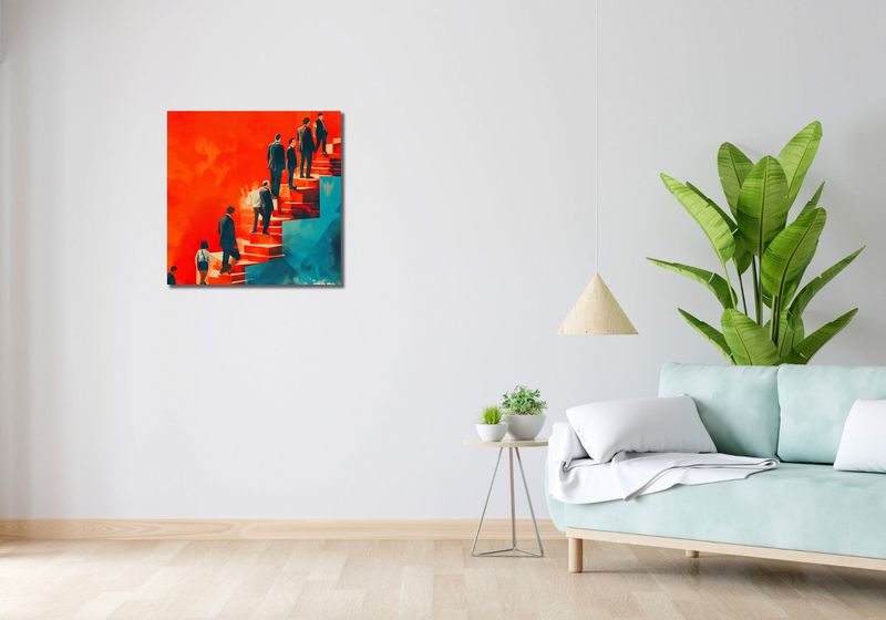 Obraz 60x60cm Metafory Sukcesu zdjęcie 2