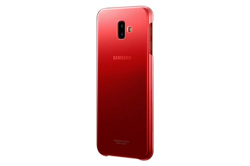 Samsung Gradation Cover do Galaxy J6+ - RED na Arena.pl