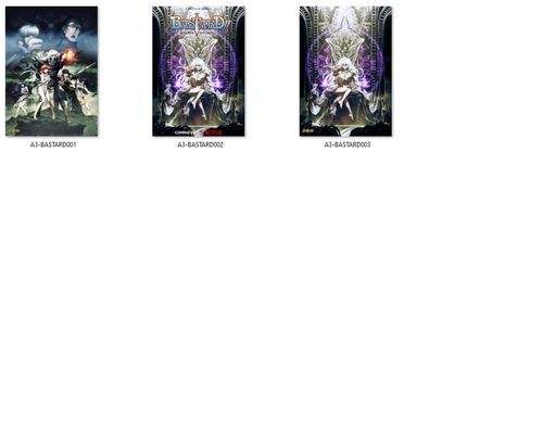 Plakat A3 Bastard!! DO WYBORU na Arena.pl
