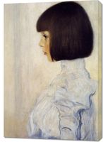 Obraz 70x100cm Portrait of Helene Klimt, Gustaw Klimt Vintage