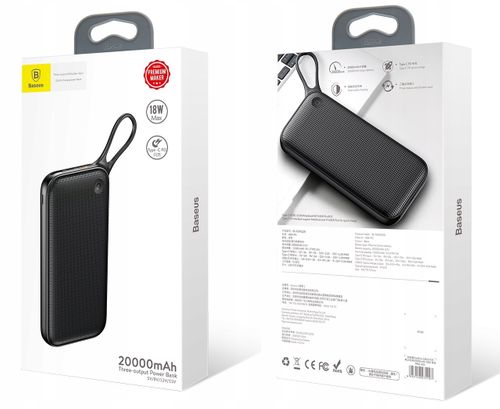 POWER BANK 20000MAH USB C / MICRO USB 18W BASEUS na Arena.pl