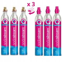 3 X SODASTREAM WYMIANA NABICIE BUTLI GAZEM