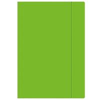 TECZKA Z GUMKĄ A4 INTERDRUK FLUO ZIELONA 5902277213167
