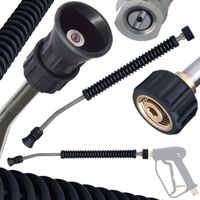 LANCA 50CM ZAGIĘTA 15° GWINT M22x1.5 MYJKI KARCHER HD HDS GUMOWANY UCHWYT