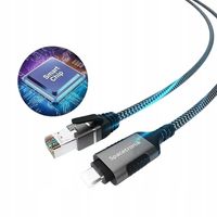 ADAPTER ETHERNET KARTA SIECIOWA USB KABEL LAN USB-C RJ45 PRĘDKOŚĆ 1GBPS 10M