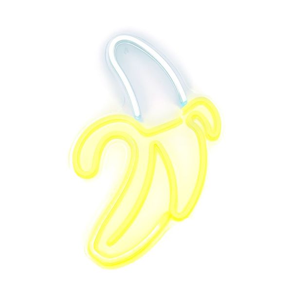 NEON NA ŚCIANĘ LED na USB - Banan model zdjęcie 1