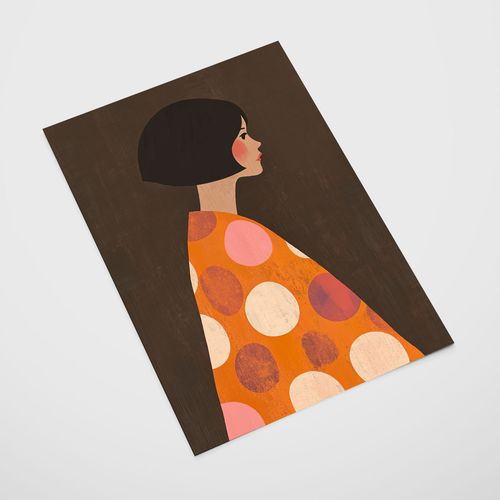 Plakat ilustracja profil koła 30x40 cm na Arena.pl