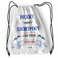 Plecak Dla Stolarza Sportowy Szkolny Worek Torba Z Nadrukiem Ze Zdjęciem