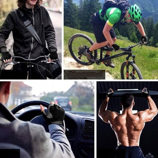 Męskie Rękawiczki Rowerowe Rękawice Na Rower Xl zdjęcie 9
