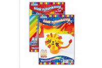 blok rysunkowy 10szt. KOLOR A4