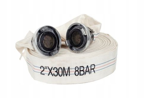 WĄŻ STRAŻACKI DO WODY SZAMBA 2" 30M DO POMPY FAST-FIX MOCNY DŁUGI na Arena.pl