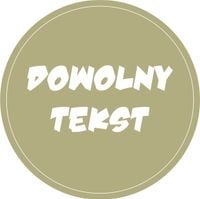 Naklejki z LOGO okrągłe ETYKIETY REKLAMOWE z twoim nadrukiem 24 sztuki