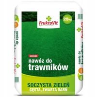 NAWÓZ TRAWY TRAWNIKA 25KG FRUKTOVIT WIOSENNY NA TRAWNIK MURAWĘ GRANULOWANY