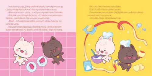 Chmurka i Burza pieką ciasto na Arena.pl