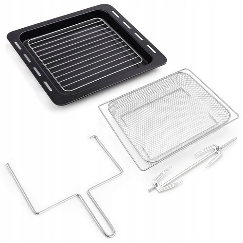 PIEKARNIK ELEKTRYCZNY MINI PIECYK PRZENOŚNY TERMOOBIEG 45L ROŻNO INOX na Arena.pl