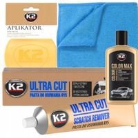 Zestaw K2 do usuwania rys z czarnego lakieru – regeneracja i ochrona