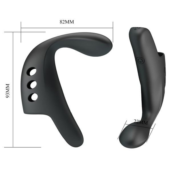 PRETTY LOVE - FINGERING VIBRATOR GORGON, 10 vibration functions zdjęcie 10