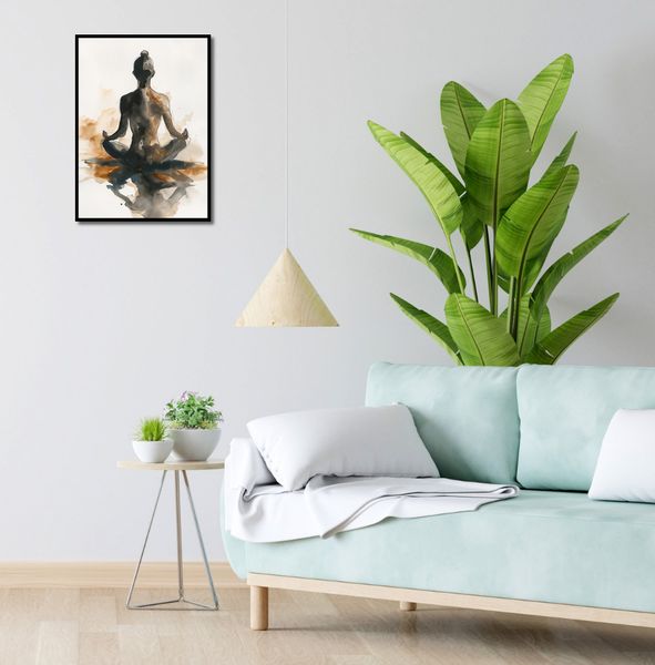 Plakat 40x55cm Spokój Duszy Twoim Spokojem zdjęcie 4