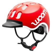 Kask rowerowy dziecięcy woom Kids czerwony S 50-53 cm
