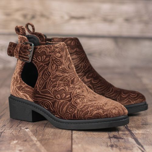 Welurowe Botki r.38 na Arena.pl