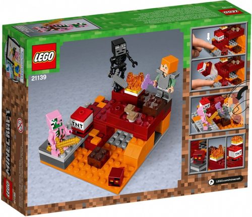 LEGO Polska Minecraft Walka w Netherze na Arena.pl