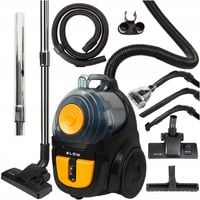 ODKURZACZ BEZWORKOWY CYKLONOWY DOMOWY MOCNY FILTR HEPA TURBOSZCZOTKA