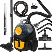 ODKURZACZ BEZWORKOWY CYKLONOWY DOMOWY MOCNY FILTR HEPA TURBOSZCZOTKA