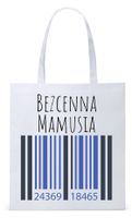 Dla Mamy Mamusi Prezent Torba Eco Biała Shopper Z Nadrukiem Ze Zdjęciem