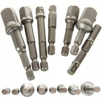 Adaptery redukcyjne wkrętarki nasadki 8 sztuk kraft&dele KD1559