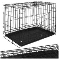 Klatka kennelowa dla zwierząt kojec dla psa kota rozmiar S 60 x 50 x 42 cm