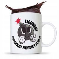 Kubek Prezent Kosmetyczki Bombowa Kosmetyczka Z Nadrukiem Ze Zdjęciem