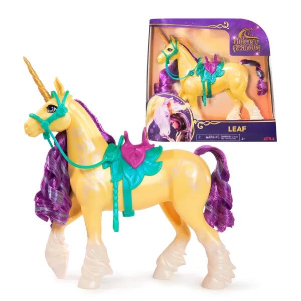 Spin Master Unicorn Academy Jednorożec do czesania 28 cm Leaf zdjęcie 4