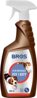 2x Środek płyn preparat spray odstraszacz psów kotów i kretów 500 ml BROS