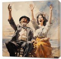 Obraz 70x70cm Chwile Radości