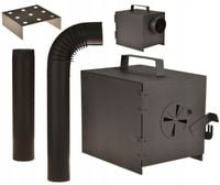 KOMPLET PALENISKO + RURY KOLANO DO WĘDZARNI WĘDZARNIA ZESTAW