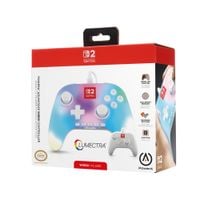 Pad do Nintendo Switch 2 PowerA Advantage Wired Controller Lumectra White