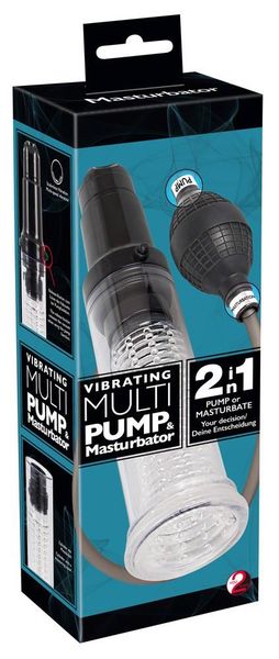 Vibrating Multi Pump & Masturb zdjęcie 1