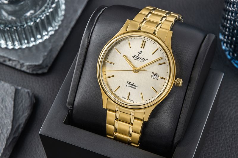 zegarek męski atlantic seabase 60348.45.31 + box zdjęcie 5