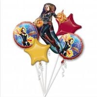 bukiet balonów foliowych kapitan marvel avengers