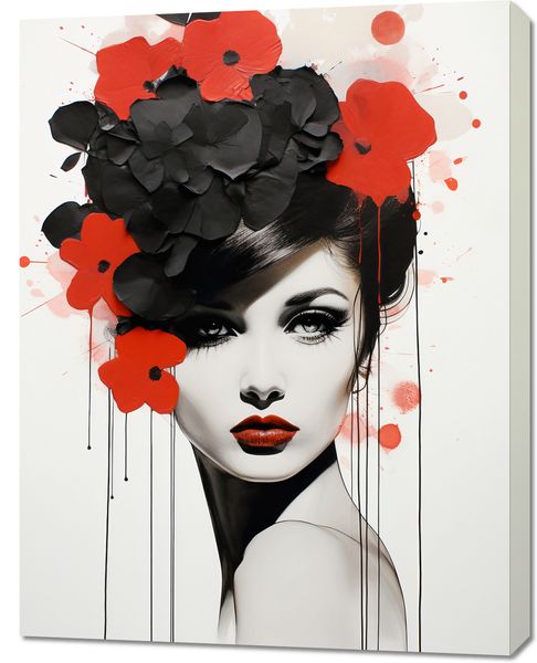 Obraz 70x90cm Kwiatowa Pasja zdjęcie 1