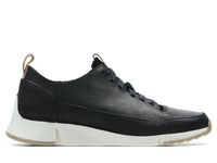 Clarks Półbuty damskie - Tri Spark lekkie - rozmiar 37 - czarne nubukowe