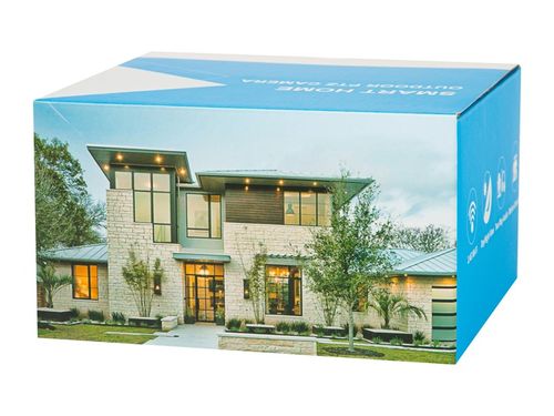 OBROTOWA KAMERA ZEWNĘTRZNA WIFI IP 4MPx WQHD ŚLEDZENIE AUDIO TUYA 4xZOOM na Arena.pl