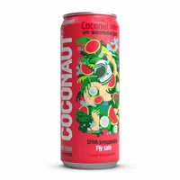 Woda kokos. z młod. kokosa z sokiem arbuzo. 320ml