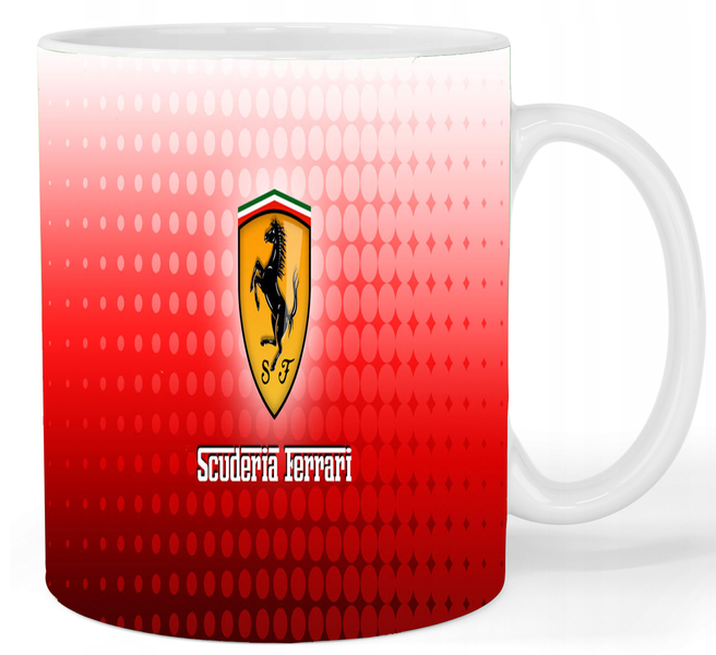 Kubek ceramiczny Ferrari zdjęcie 1