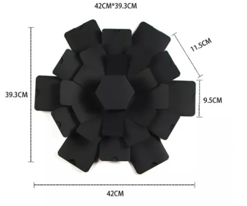 PUDEŁKO NIESPODZIANKA EXPLODING BOX PREZENT URODZINY IMIENINY ZRÓB TO SAM na Arena.pl