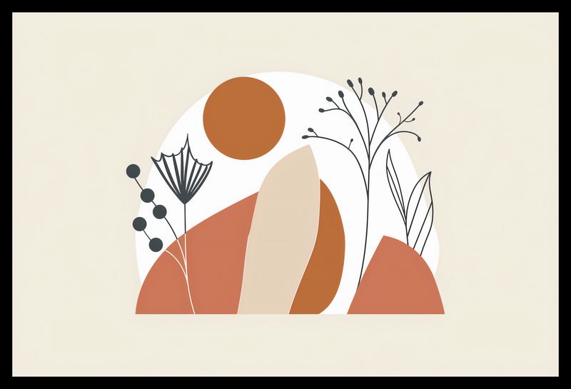 Plakat 45x30cm Organiczny Splot zdjęcie 2