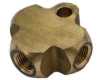 TPS-8 - Trójnik przewodów hamulcowych 3x  3/8"x24 DF