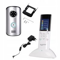 Wideodomofon BEZPRZEWODOWY dzwonek akumulatorowy KAMERA Sygonix